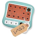 YEPPUPPY 犬 猫用人気知育玩具 ペット給餌 早食い防止 おもちゃ IQ 嗅覚訓練 ノーズワークおやつ 探し 小中大型犬・猫用 (長方…