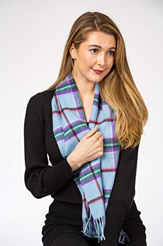 Patrick King Woollen Company Lambswool Tartan Scarf - One World Together2