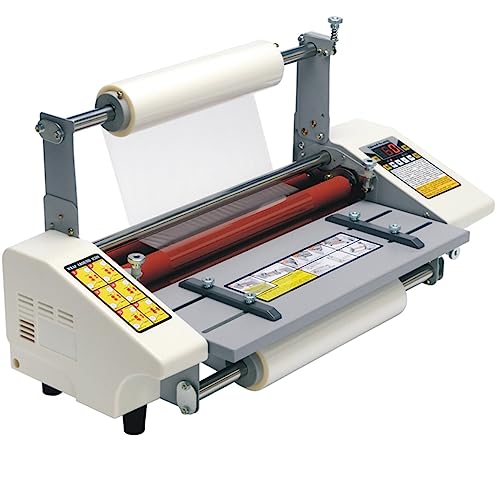 A3+ Hot & Cold Roll Laminating Machine Four Rollers Laminator Speed Regulation Thermal Laminator 110V/220v