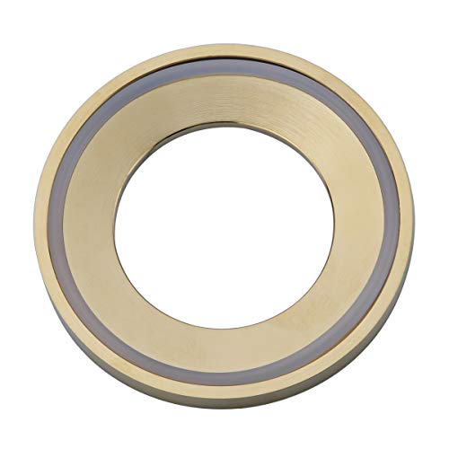 Bestill Solid Brass Bathroom Mounting Ring For Vessel Sink, Brushed Gold #TOP5