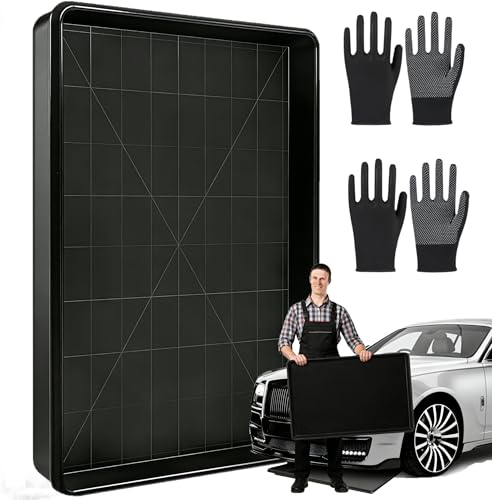 extra große Auto-Ölauffangwanne, 90 x 60 x 4 cm, Ölauffangschale für unter dem Auto, Auffangwanne, Ölauffangwanne Große Ölauffangbehälter Kunststoffwanne Plastikwanne Mehrzweckwanne (1, 90*60*4cm)