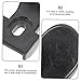 Healvian 2pcs Backrest Frame for Electric Wheelchairs Accessories for Seniors Easy Installation Portable Design Replacement for Worn Components Convenient Storage and Transport