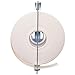 ToolPro Drywall Tape Reel - Durable Tape for Drywall Repair - Holds up to 500 ft. Rolls of Drwyall Tape - 4 in. Long Belt Clip - Ideal for DIY Projects