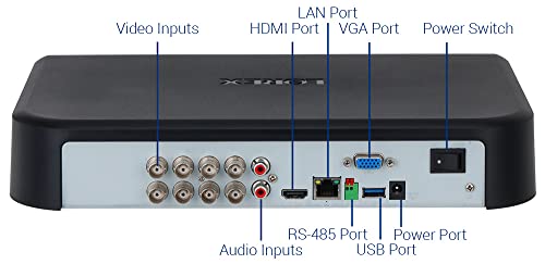 Lorex D881A82B Fusion 4K 12-Channel (8 Wired And 4 Wi-Fi) 2Tb Digital Video Recorder thumb #6