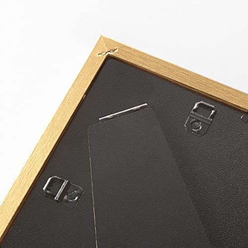 Image of Ikea TSSP Frame (Gold, 13x18 cm, 5x7) , plastic , Tabletop, Wall Mount