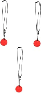 NOLITOY 3 Pçs Crânio Mordedor Colar De Bebê Molar Mordedor Colar Para Crianças Colares Para Crianças Mordedor Molar Corrente De Dentição Colar Molar Ferramenta De Dentição Mastigar Sílica