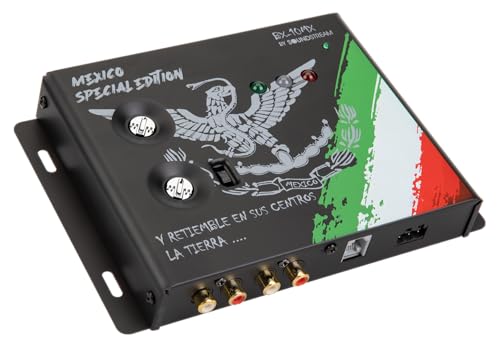 Soundstream Mexico Edition BX-10MX Enhanced Bass Processor | Car Audio Bass Restoration Processor with Remote Control | ME Design and Epicenter Alternative for Aftermarket Sound Systems