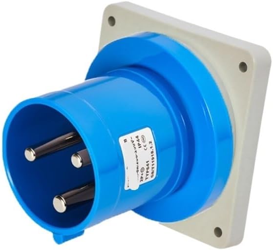 63A 3-pin aviation industry connector IP44(Concealed plug IP44)