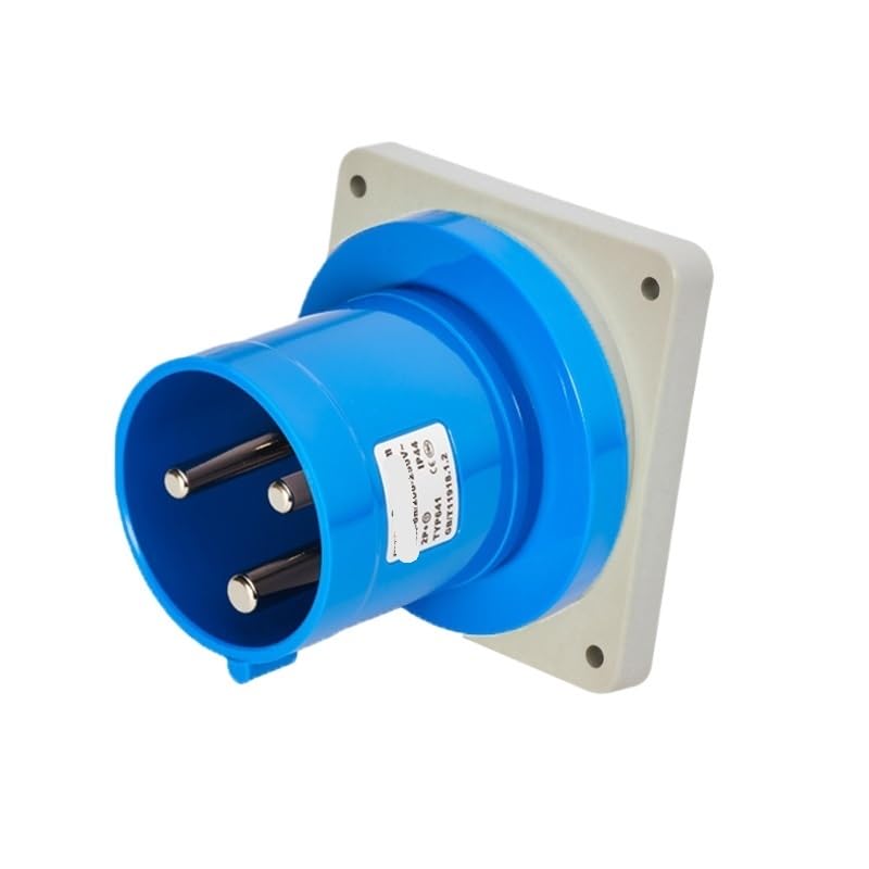 63A 3-pin Aviation Industry Plug Connector IP44(Plug IP44)