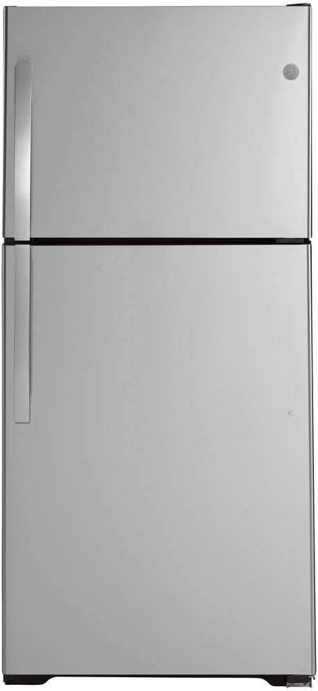 GE GTS22KSNRSS 21.9 Cu. Ft. Stainless Steel Top Freezer Refrigerator
