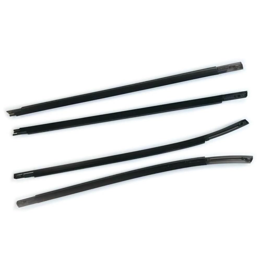 Hpzprpcew Black 4Pcs Car Outer Windows Rubber Weatherstrip Pressure Sealing Strip For Hyundai For Tuscon Ix35 2010-2015 Hatchback(Black)