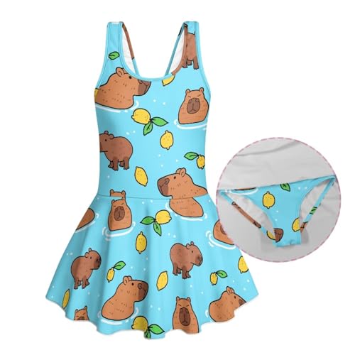 Maillot de bain une pièce pour filles chaqlin extensible et durable