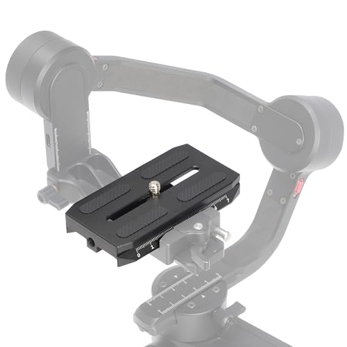 Placa de liberación rápida Fotga para Zhiyun Crane y trípode Manfrotto 1