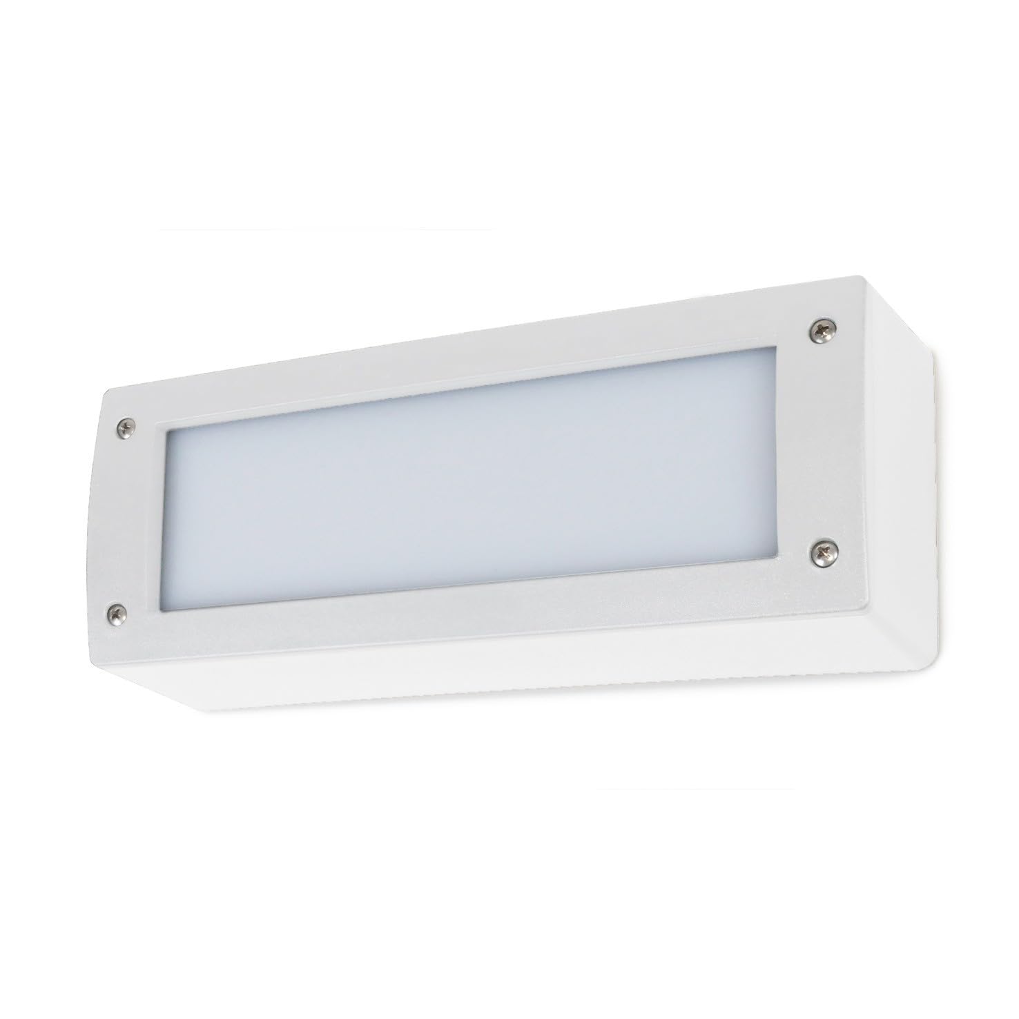 Applique Devon GX53 LED blanc pour illuminer la terrasse et l'entrée