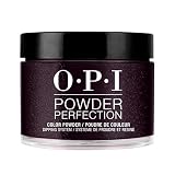 OPI Powder Perfection Lincoln Park at Midnight | Opaque Dark Purple Crème | Nail Dipping Powder...