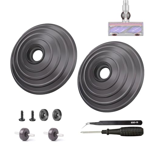 Detetap Ruota a sfera di ricambio e piastra per aspirapolvere Dyson V6 V7 V8 V10 V11 V12 DC58 DC59 DC62 DC74 | 35 W 50 W Motorhead Ruote parti di ricambio