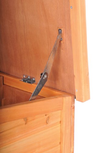 Image of Prevue Hendryx Prevue Pet Products Small 460 Rabbit Hutch, Stained Wood
