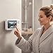Shower Phone Holder Waterproof with Speaker and Key Control, Wall-Mounted Water Proof Anti Fog Case, Built-In Wireless Speaker, 360° Rotatable, Extendable and Adjustable, Waterproof Screen Touch
