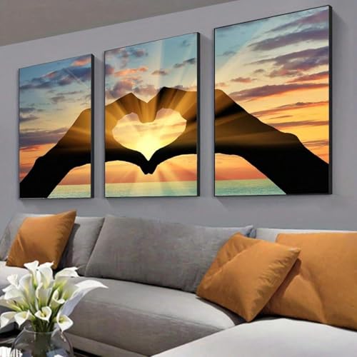 Affiches sur toile moderne et art mural 30 x 50 cm pour décoration murale de chambre et bureau