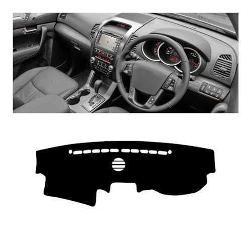 Housse de tableau de bord haut de gamme Kia Sorento 2 XM tapis de protection
