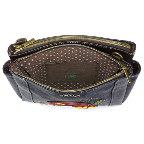 Image of CHALA Merry Messenger RFID Protected Women Faux Leather Shoulder Purse with Adjustable Crossbody Strap | RFID Protected