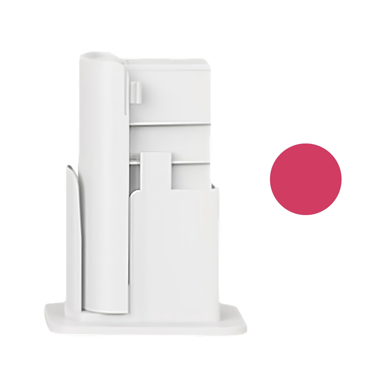 Imprimante Portable Cartouche d'encre capacité de 20 G pour Imprimante sur Toile, Métal, Plastique, Verre, Bois, avec Buse Extra Large, Facile à Utiliser (Rouge)
