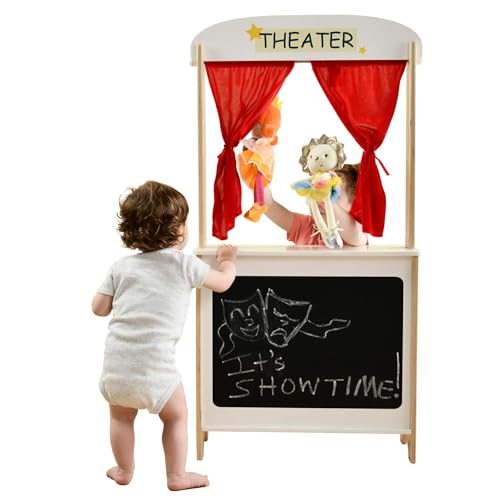 Labebe HY1930001-2024 Wood Puppet Theater thumb #6