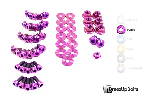 Dress Up Bolts Titanium Engine Bay Kit for Toyota Supra MKIV & 2JZ-GTE