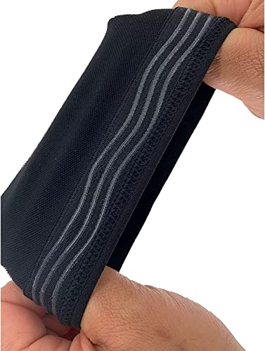 Mojo Compression Socks - 4Xl Plus Size - Lymphedema Compression Sleeves For Arms Women & Men - Black, Xxxx-Large #TOP3