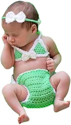 Traje de sesión de fotos para bebé recién nacido, bikini para niña, accesorios de fotografía para recién nacidos, traje de bikini