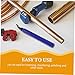 Veemoon Deburring Removal Tool for Tubes Handheld Deburring Cutter Blades Lightweight Chamfering and Polishing Tool for Home and Industrial Use