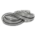 Instatrim 1/2 Inch (Covers 1/4" Gap) Flexible, Self-Adhesive, Caulk and Trim Strips for Floors, Ceilings, Countertops and More (Gray, 10ft Long, 2 Pack)