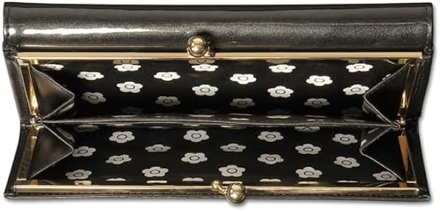 Amazon | [マリークヮント] エナメルレザー パース ブラック