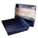 5-Pack 1010 Garden Growing Trays Without Drain Holes - 10" x 10" Plastic Plant Trays No Holes - Wheatgrass Sprouting Tray, Microgreens Seed Tray, Hydroponic Trays, Nursery Flats, Greenhouse Supplies