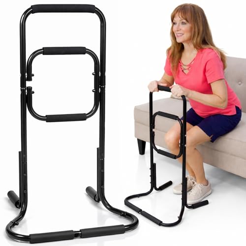 Vive Chair Stand Assist for Elderly - Portable Standing up Assistance for Seniors - Self Lift Aid Disabled & Handicap Fall Prevention - Side Walker Aid - Help You Get up from Couch, Bed, & Floor