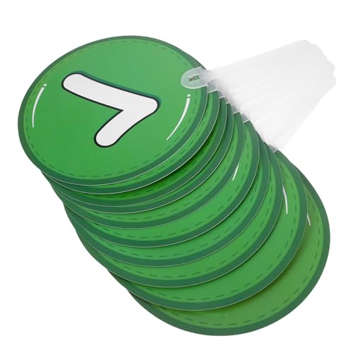 SAFIGLE 10pcs Plastic Double-sided Voting Paddles for Teachers and Students, Easy to Clean Classroom Engagement Tools for Interactive Teaching and School Activities