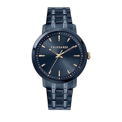 Trussardi T-COUPLE Orologio Uomo Solo tempo in Acciaio, PVD Blu - R2453147007
