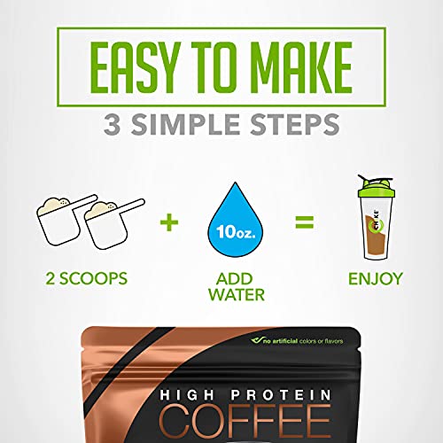 Chike Mocha High Protein Iced Coffee , 20 G Protein, 2 Shots Espresso, 1 G Sugar, Keto Friendly And Gluten Free, 14 Servings (15.3 Ounce) #TOP2