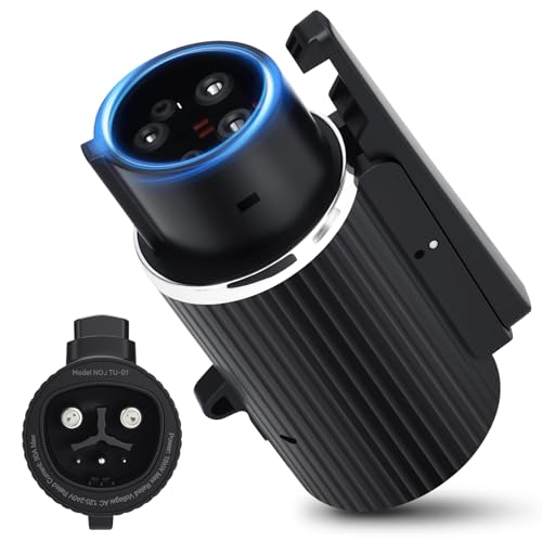 NACS to J1772 Charger Converter 80Amp 280V for NACS to J1772 Adapter with Secure Lock & IP55 Rating Compatible with NACS High Power Wall Connector & Destination Chargers