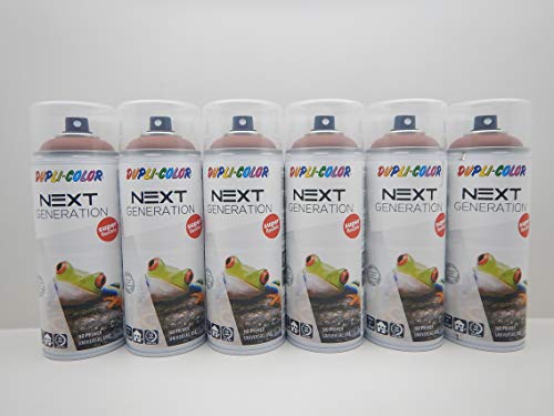 DUPLI-COLOR 2in1 Next Lisbon BRAUN SEIDENMATT Spray Lack SPRAYDOSE 400ML (6)