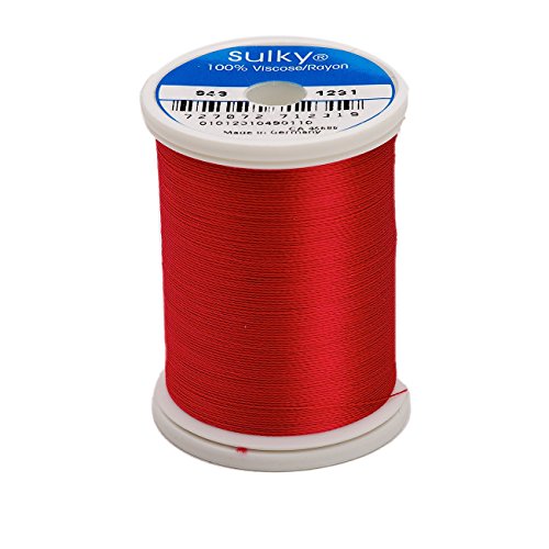 Hilo Rayon Sulky 850 yd Rosa Medio miniatura 1
