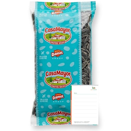Bens Garden Bundle: Casa Mayor Sonnenblumenkerne 100g inkl Notizblock