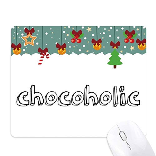 Alfombrilla de ratón chocoholic y alfombrilla ergonómica para ordenador y portátil