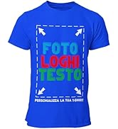 T-Shirt Personalizzabile Uomo - Aggiungi Foto, Logo E Testo! Taglie S-3XL - Foto 4