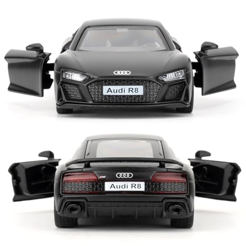 Carro de juguete Audi R8 a escala 1:36 miniatura 5