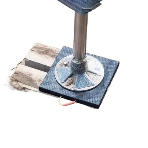 Patins de stabilisateur 40x40x4cm pour grue et remorque
