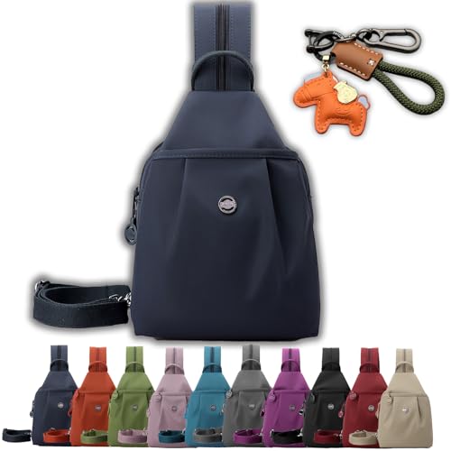 Waterproof 2-Way Commuter Bag, Anti-Theft tote backpack Convertible Bag, for Fitness, Commuting, Travel (Dark blue)