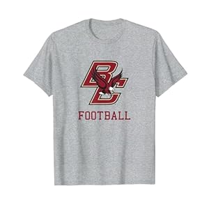 Boston College Eagles Football Apparel Light Gray T-Shirt