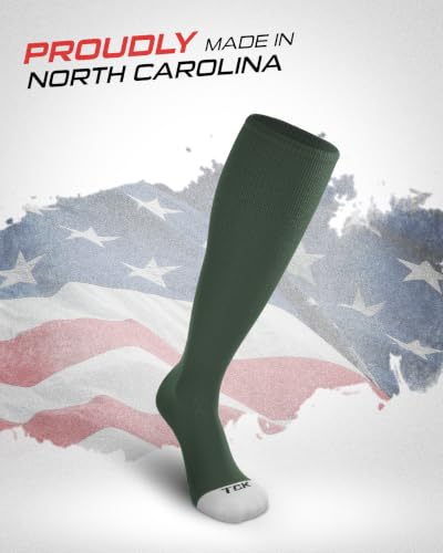 Image of Prosport Baseball Socks & Softball Socks, Kids & Adult Knee High Tube Sock