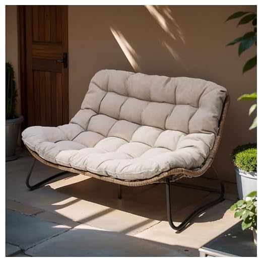 Crestlive Outdoor Loveseat with Cushions